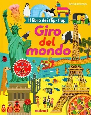 Il libro dei flip-flap - Giro del mondo - Nuinui