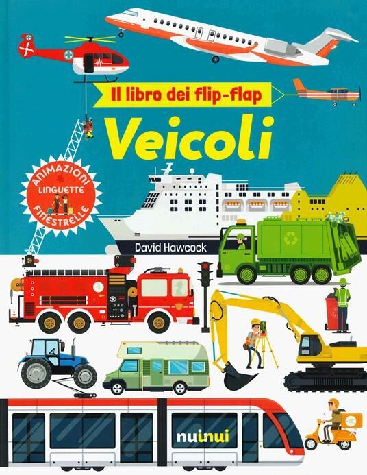 The flip-flap book - Vehicles - Nuinui