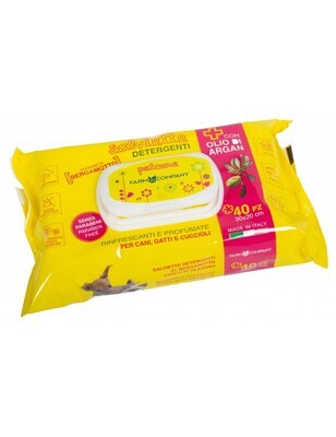 Farm Company Argan Oil and Bergamot Wet Wipes 40pcs