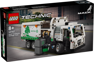 LEGO TECHNIC GARBAGE TRUCK MACK® LR ELECTRIC 42167