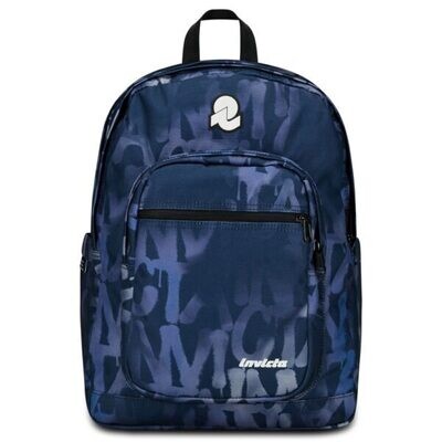 Jelek Fantasy Invicta Backpack Grs Writings Blue