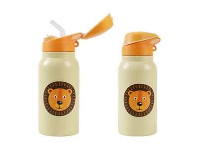 Animals Kids 350 ml Thermal Water Bottle with resealable cap - Total Juggling