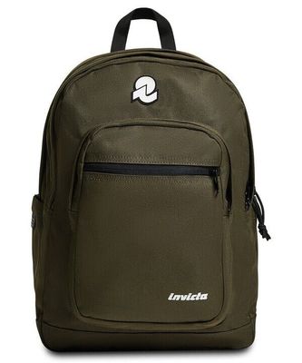 INVICTA JELEK PLAIN SCHOOL BACKPACK - MILITARY GREEN