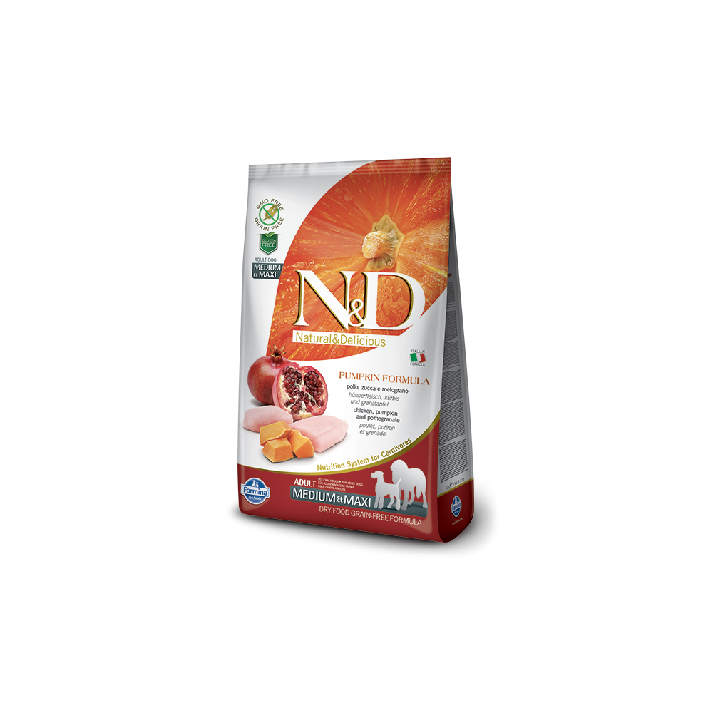 Farmina N&amp;D Pumpkin Medium&amp;maxi Adult Chicken &amp; Pomegranate 2.5KG