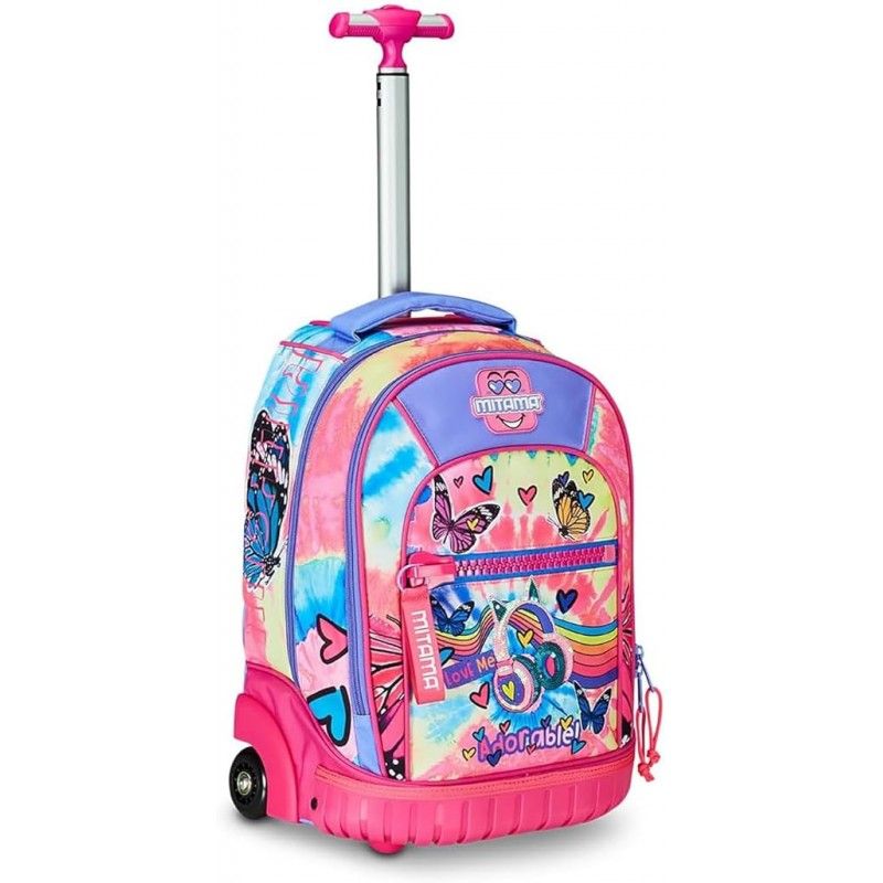 ZAINO scuola trolley con ruote MITAMA TIE MUSIC