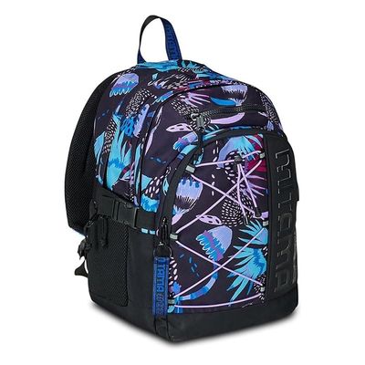 Mitama Purple Bloom Backpack School Bdbf