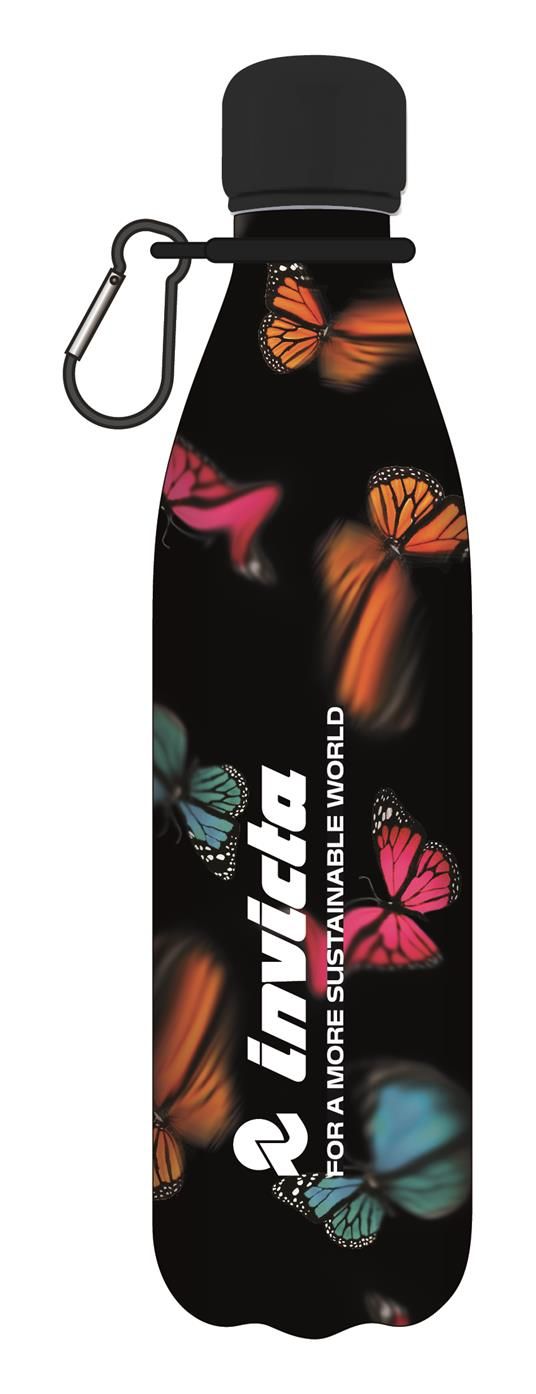 Invicta Bottle Bottles 500Ml Blurry Butterfly