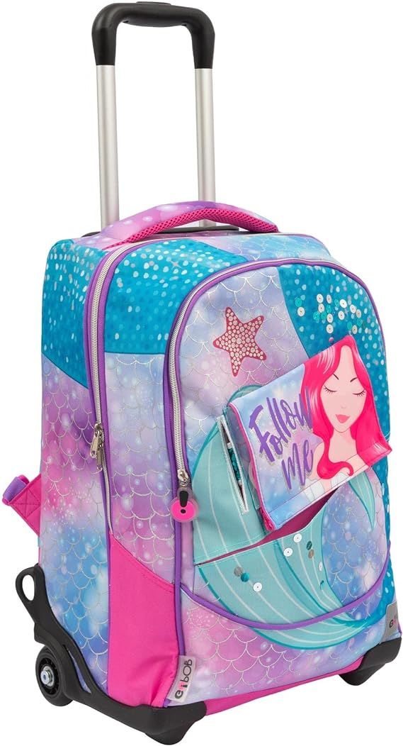 Go Pop - Zaino con Trolley Mermaid