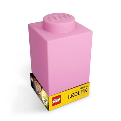 Lego - Silicone LED Night Light - Pink