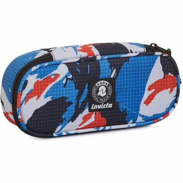 Invicta Oval Case LIP FANTASY Military Camo Red