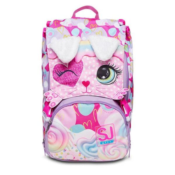 Big Sj Gang Heart Lolly Extensible Backpack