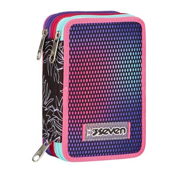 Pouch 3 Zip Seven Shadefull Girl
