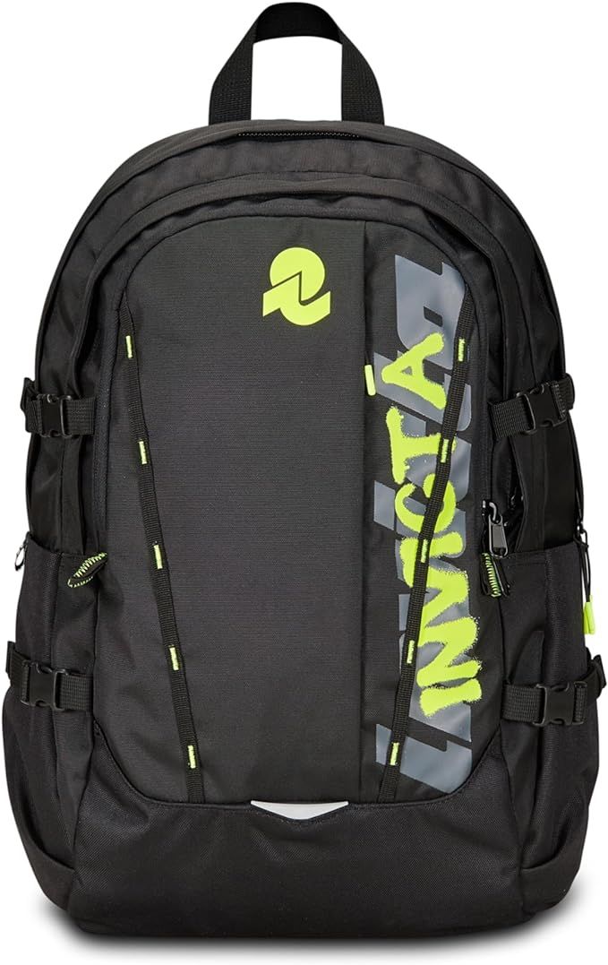 Invict-act Plus Color Changing School Backpack Black/yellow