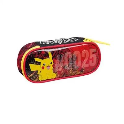 Pokémon Pikachu Round Plus Envelope Case 025, Flame Scarlet