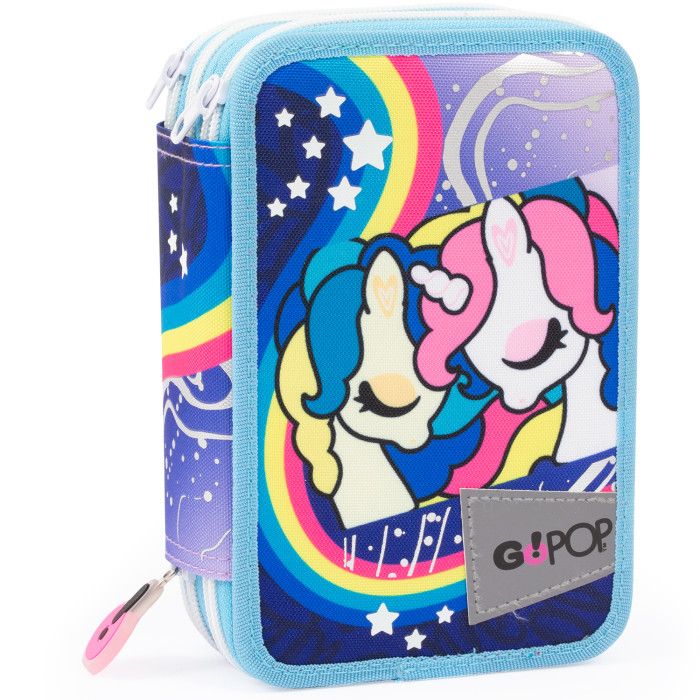 3 ZIPPER UNICORN GOPOP POUCH 2024