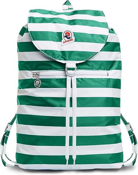 Invicta Minisac Vintage Folding Backpack - Green
