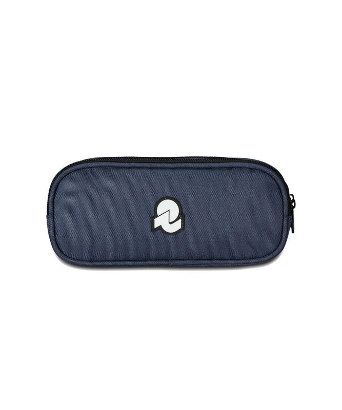 2Zip Pencil Bag Plain Invicta Grs Mood Indigo