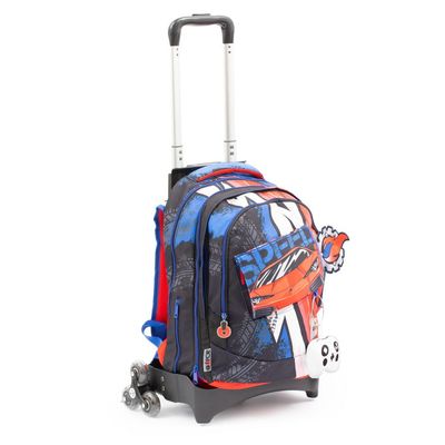 GoPop Trolley Backpack Smart-Click Speed Race