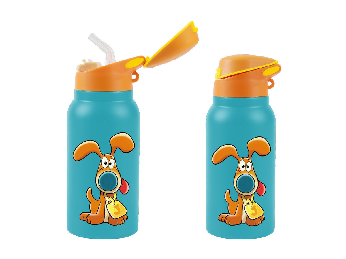 Thermal Water Bottle 350 ml J THE DOG Kids with resealable cap