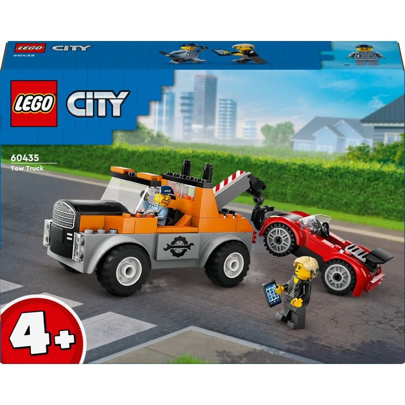 LEGO City 60435 Truck crane and sports car workshop