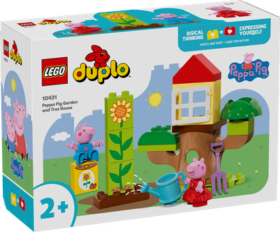 LEGO DUPLO THE GARDEN AND PEPPA PIG&#39;S TREE HOUSE 10431