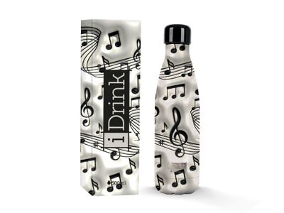 Total Juggling I Drink - Thermal Water Bottle 500 ml Music 3D