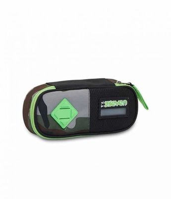 Oval Pouch Seven Round Plus HALF BLACK