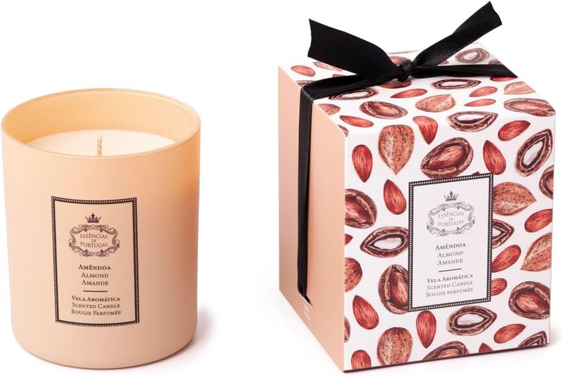 Essencias De Portugal Natura Almond Candle 180g