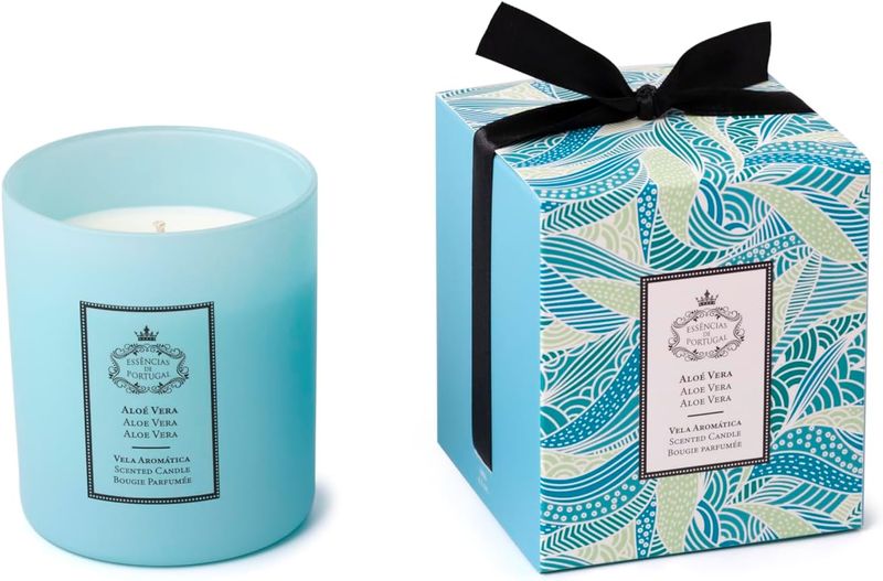 Essencias De Portugal Natura - Aloe Vera Candle, 180 g