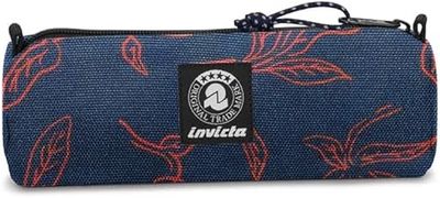 Invicta Portapenne Scuola Nose Blu Scuro Con Foliage