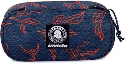Invicta Lip XL School Pen Holder Dark Blue with Foliage