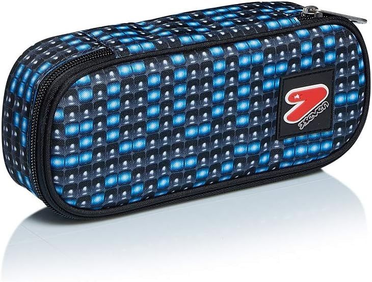 SEVEN ROUND PLUS LEDWALL PEN BAG - Light Blue