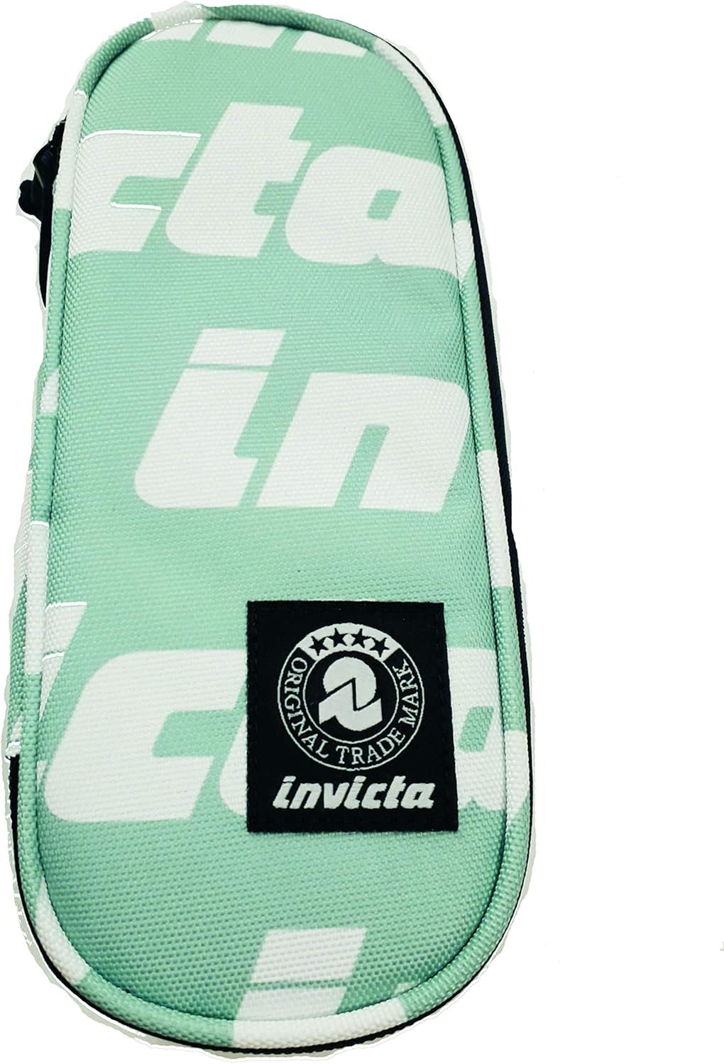 INVICTA OVAL LETTERING CASE - LIGHT BLUE AND WHITE