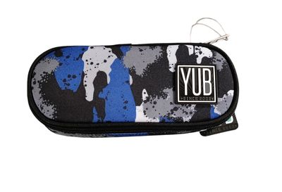 Round Yub Urban Graphic Pouch Case - Blue