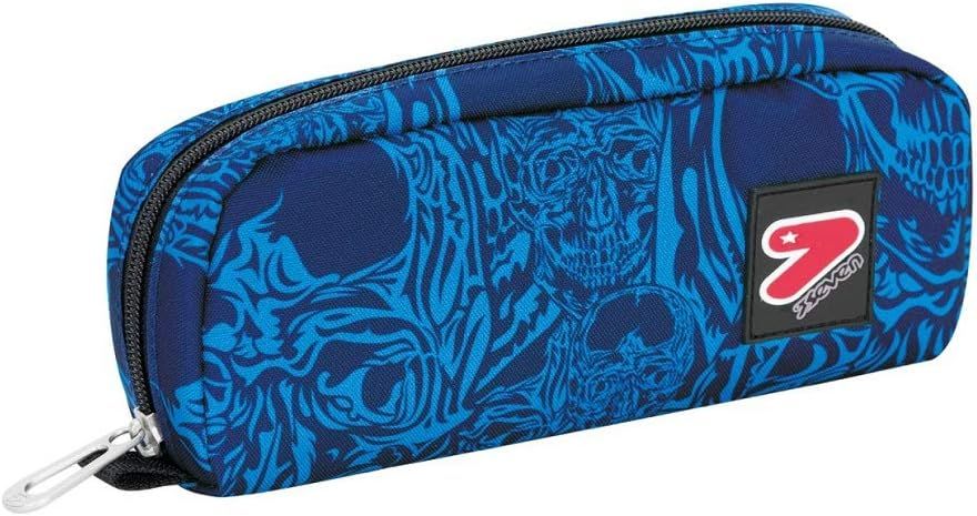 SEVEN SCHOOL PEN HOLDER - CROWDY - Blue