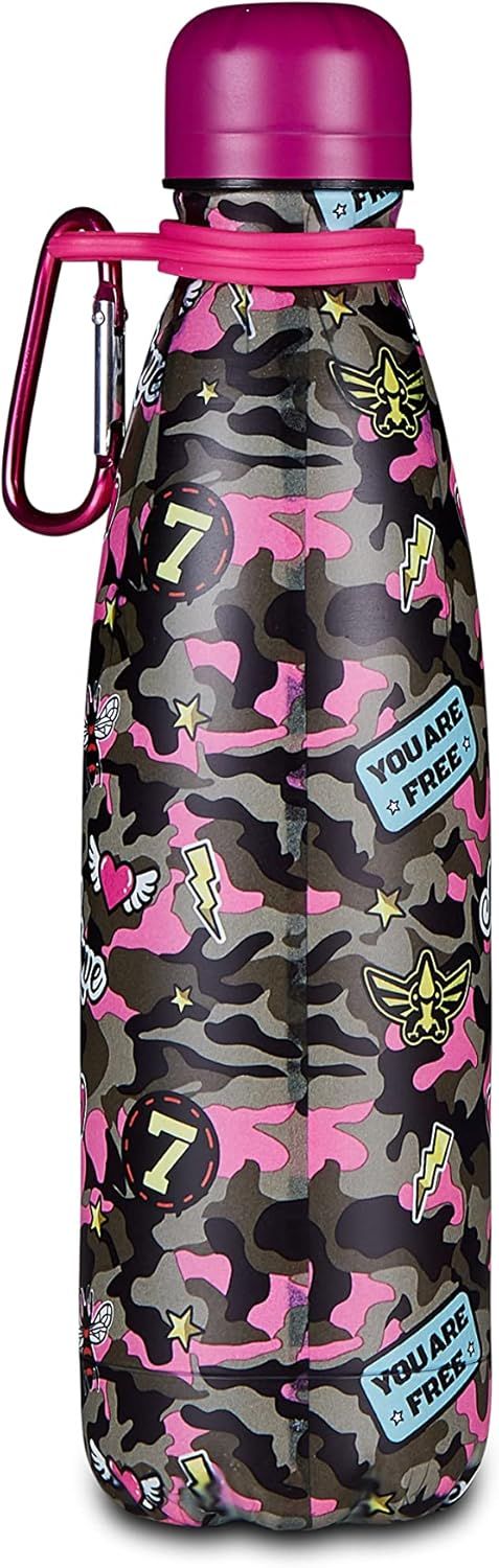Water Bottle Seven 500Ml Camouflage Bee