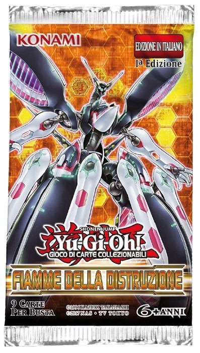 Yu-Gi-Oh! Flames of Destruction 1st Edition (9-Card Envelope) ITA