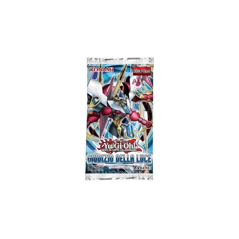 SACHET 9 CARDS JUDGMENT OF LIGHT OF YU-GI-OH IN ITALIAN