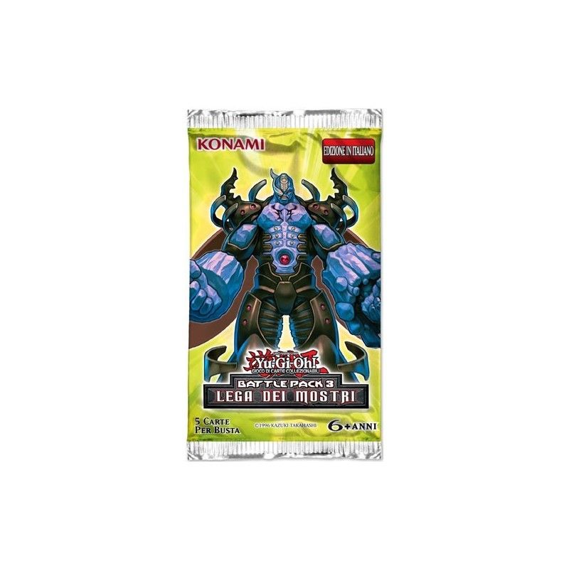 Battle Pack 3 League of Monsters - 5-Card Envelope (ITA - Unlimited)