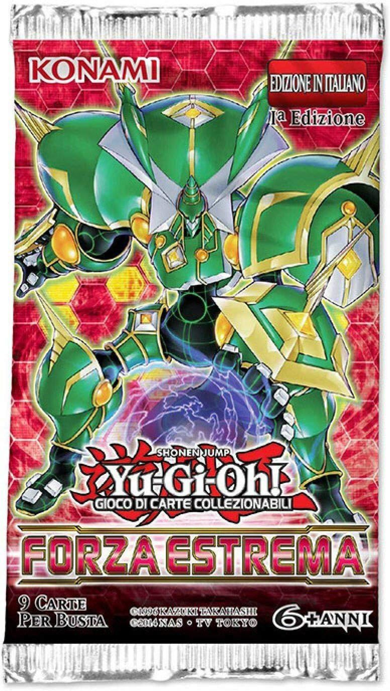 Yu-Gi-Oh! Forza Estrema – Prima Edizione – Busta Singola 9 Carte – EXFO