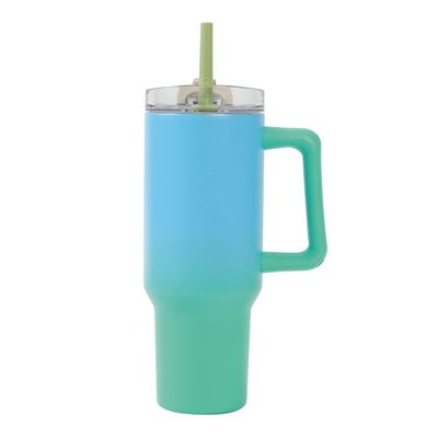 Travel Mug 1200ml Shaded Green/Blue