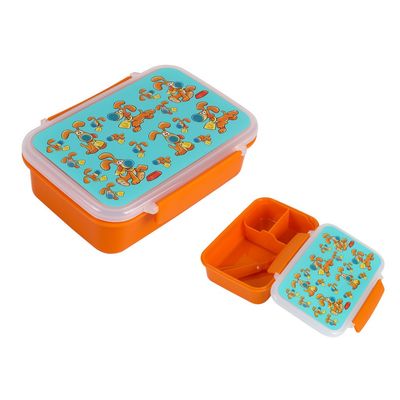 Lunch Box J The Dog With Cutlery
