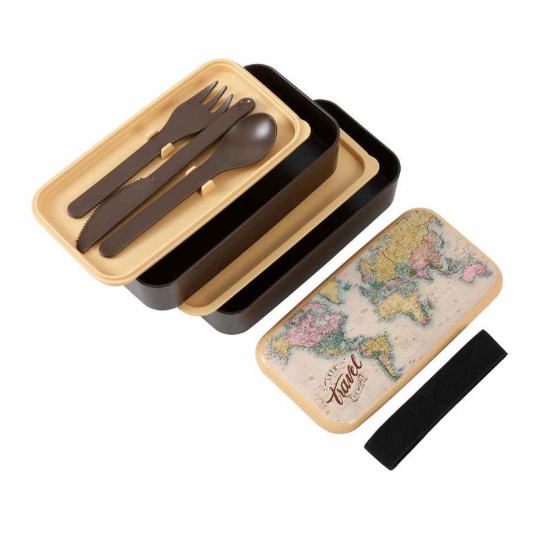 Lunch Box Old Map