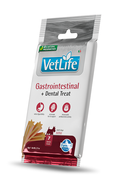 Snack Farmina per Cane Vet Life Gastrointestinal mini 60gr