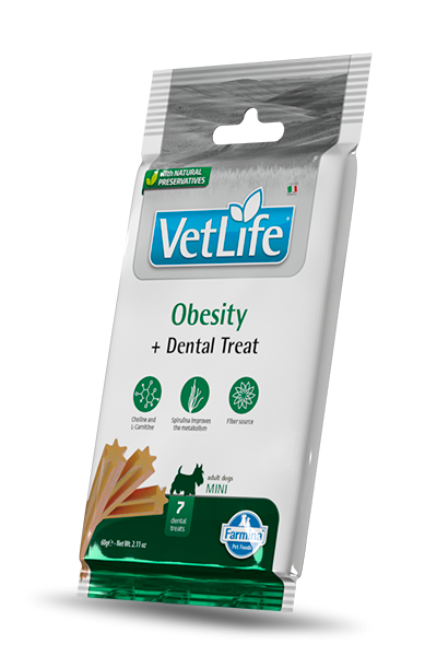Farmina Snack for Dogs Vet Life Obesity Mini 60gr