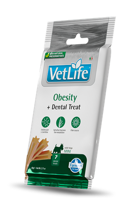 Snack Farmina per Cane Vet Life Obesity Mini 60gr