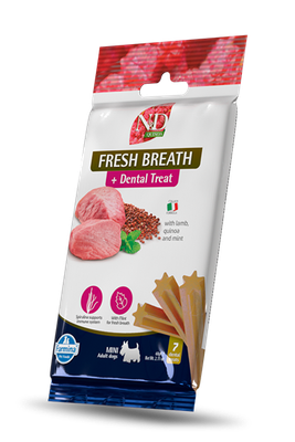 Snack Farmina per Cane Quinoa Fresh Breath  mini 60gr