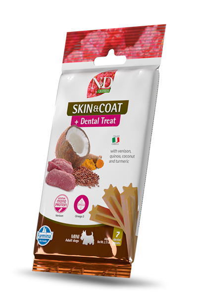Farmina Snack for Dogs Quinoa Skin &amp; Coat Venison mini 60gr