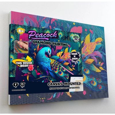 Diamond Painting - Peacock - Splatplanet
