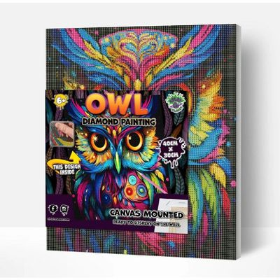 Diamond Painting - Owl - Splatplanet